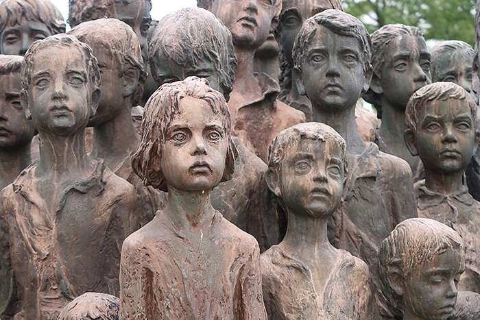 3 sculptures-children-of-lidice-czechoslovakia-czech-republic.jpg